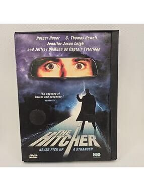 The Hitcher (DVD, 1999) Snap Case OOP Hbo Video Horror Rutger Hauer